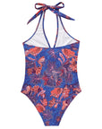 Floral Halter Push-Up Swimsuits