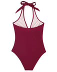 Floral Halter Push-Up Swimsuits