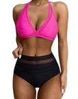 Mesh Two Pieces Bikini Set