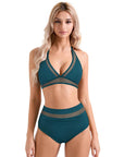 Mesh Two Pieces Bikini Set