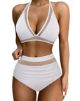 Mesh Two Pieces Bikini Set