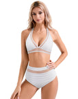 Mesh Two Pieces Bikini Set