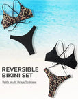 Reversible String Waisted Thong Bikini Set-SUUKSESS-SUUKSESS