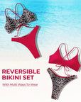 Reversible String Waisted Thong Bikini Set-SUUKSESS-SUUKSESS