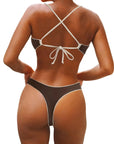 Reversible String Waisted Thong Bikini Set-SUUKSESS-SUUKSESS