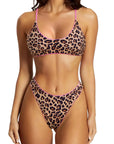 Reversible String Waisted Thong Bikini Set-SUUKSESS-Leopard Pink-S-SUUKSESS