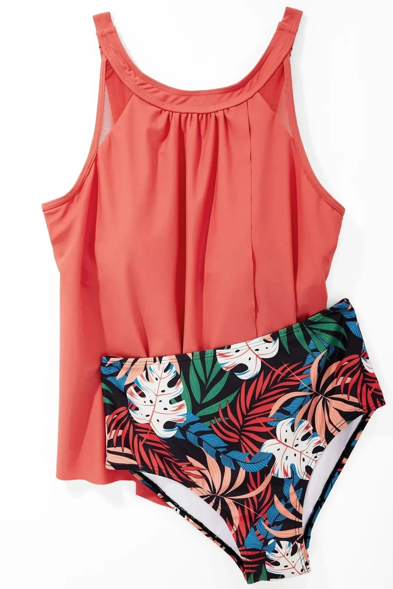 Ruffle Cover Swimsuit-Swimwear-SUUKSESS-SUUKSESS