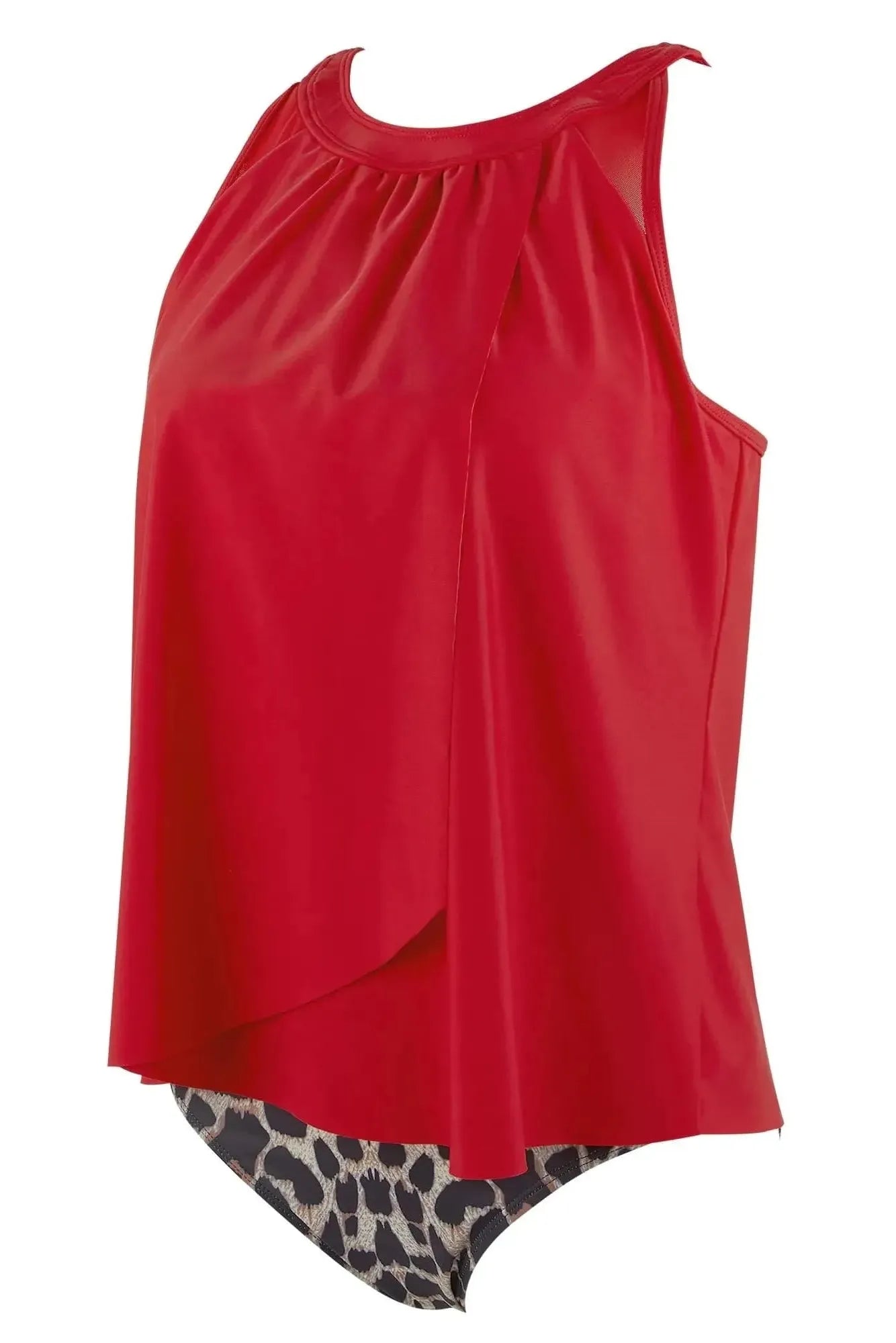 Ruffle Cover Swimsuit-Swimwear-SUUKSESS-SUUKSESS