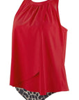 Ruffle Cover Swimsuit-Swimwear-SUUKSESS-SUUKSESS