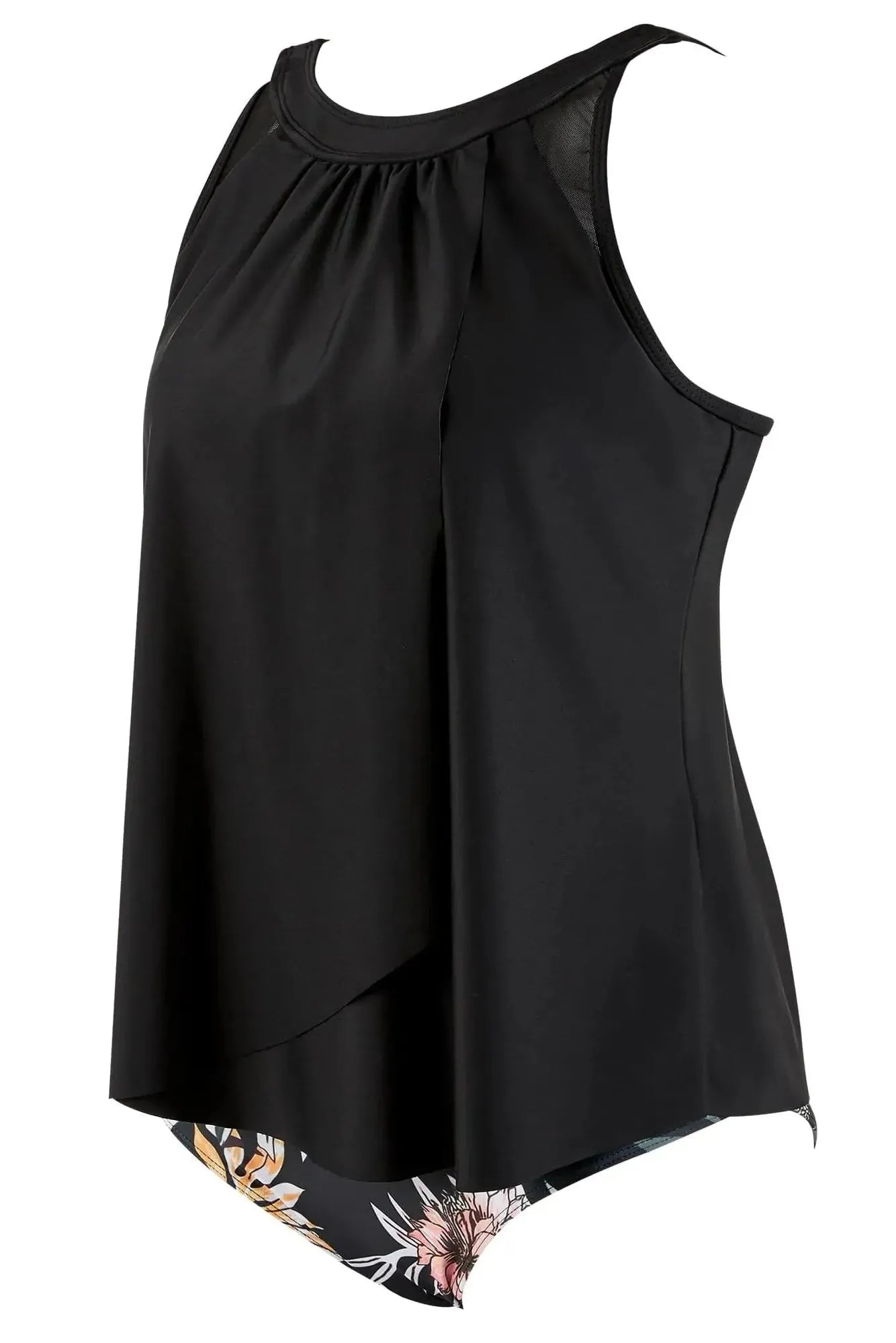 Ruffle Cover Swimsuit-Swimwear-SUUKSESS-SUUKSESS