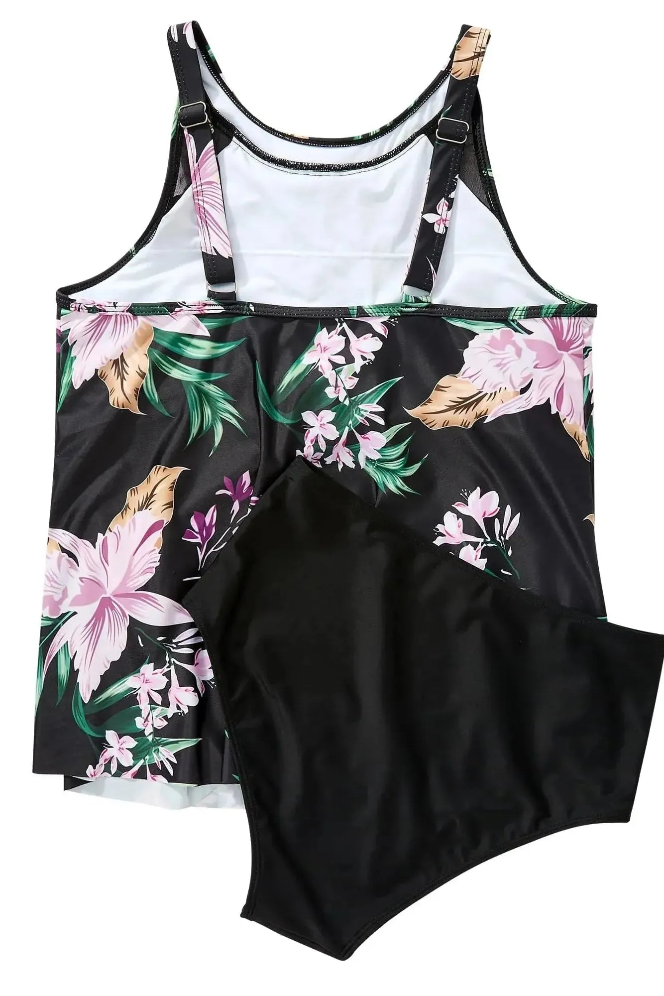Ruffle Cover Swimsuit-Swimwear-SUUKSESS-SUUKSESS