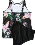 Ruffle Cover Swimsuit-Swimwear-SUUKSESS-SUUKSESS
