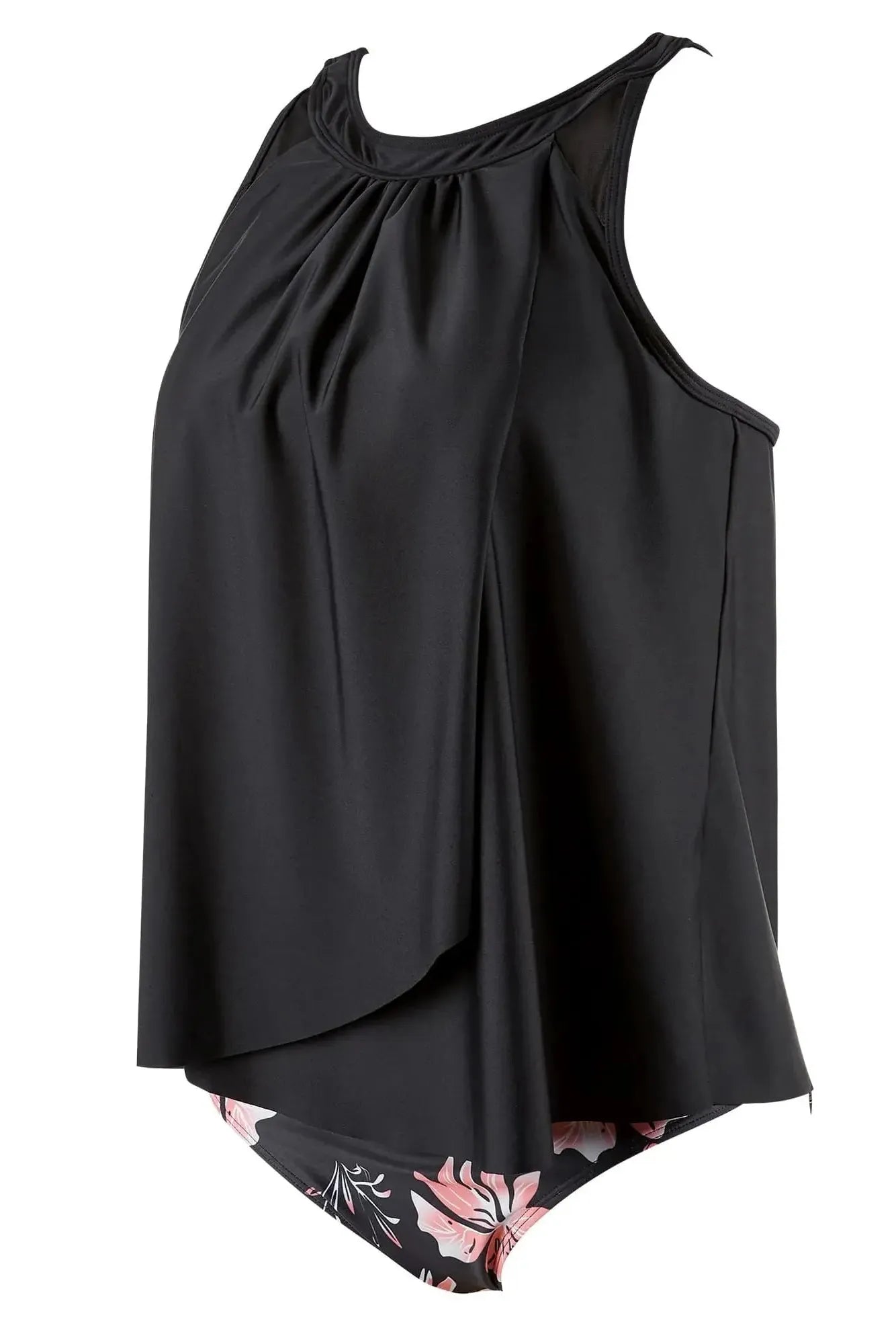 Ruffle Cover Swimsuit-Swimwear-SUUKSESS-SUUKSESS
