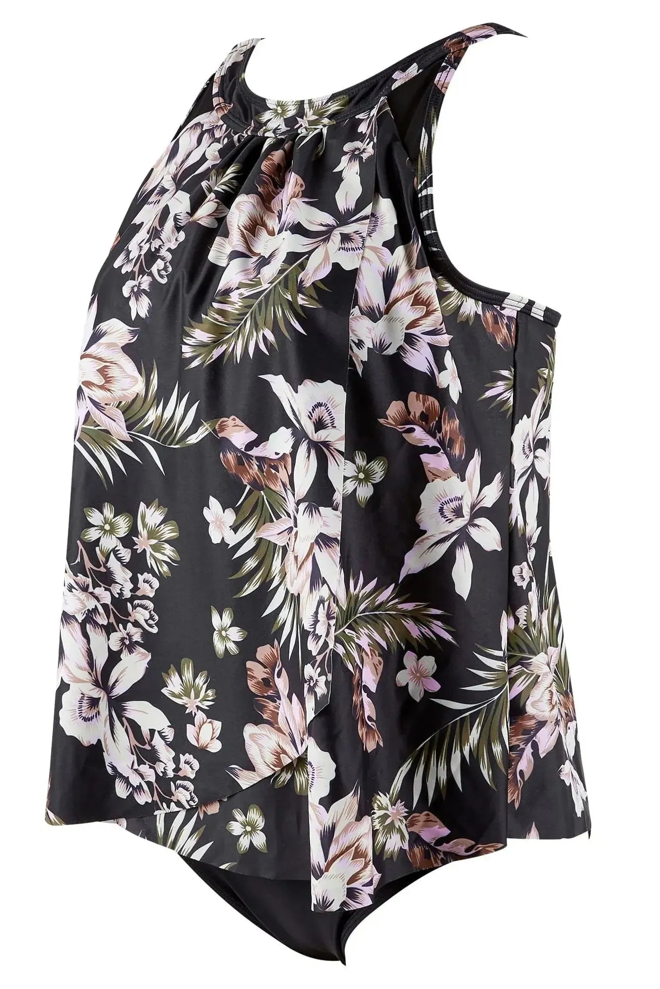 Ruffle Cover Swimsuit-Swimwear-SUUKSESS-SUUKSESS
