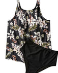 Ruffle Cover Swimsuit-Swimwear-SUUKSESS-SUUKSESS