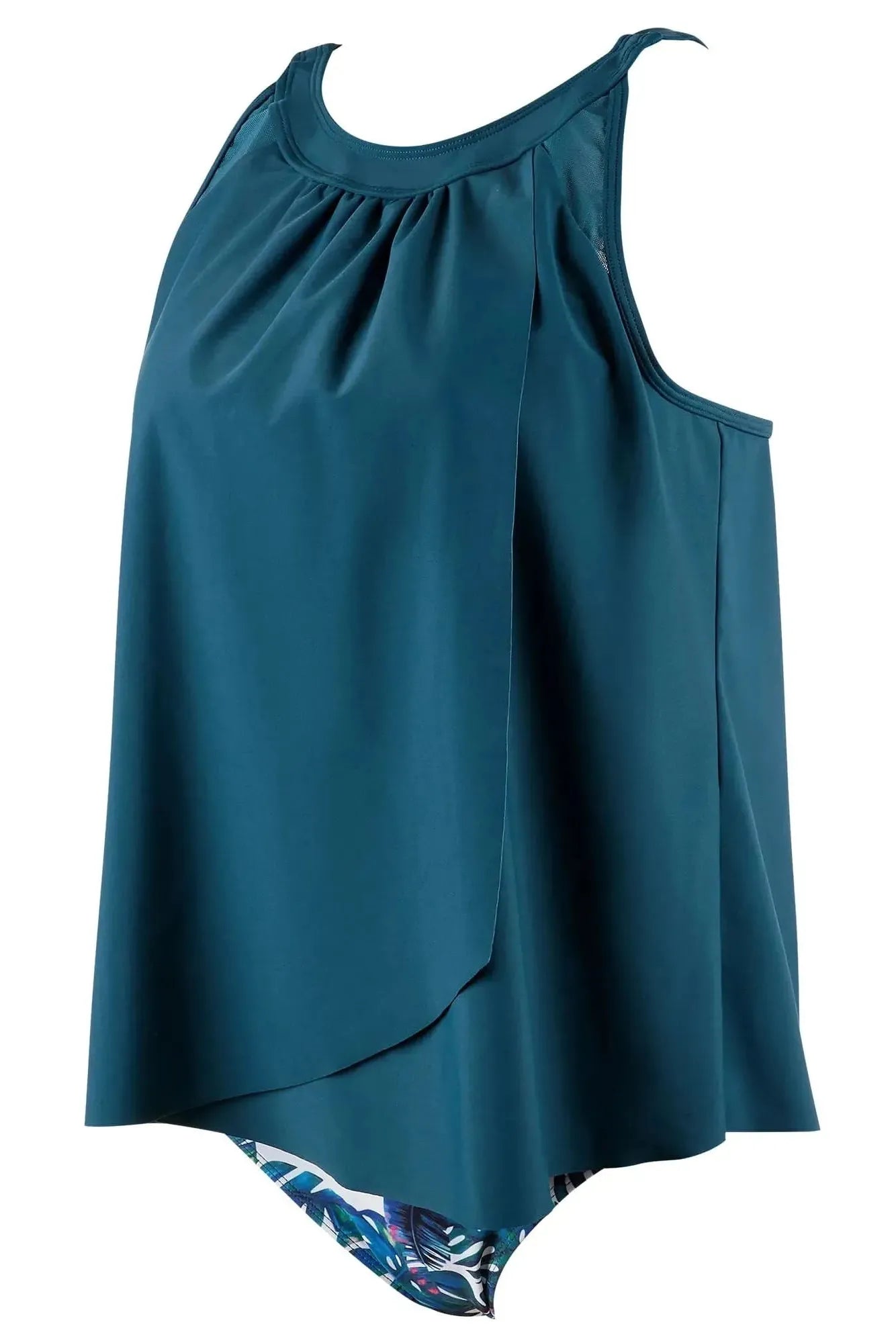 Ruffle Cover Swimsuit-Swimwear-SUUKSESS-SUUKSESS
