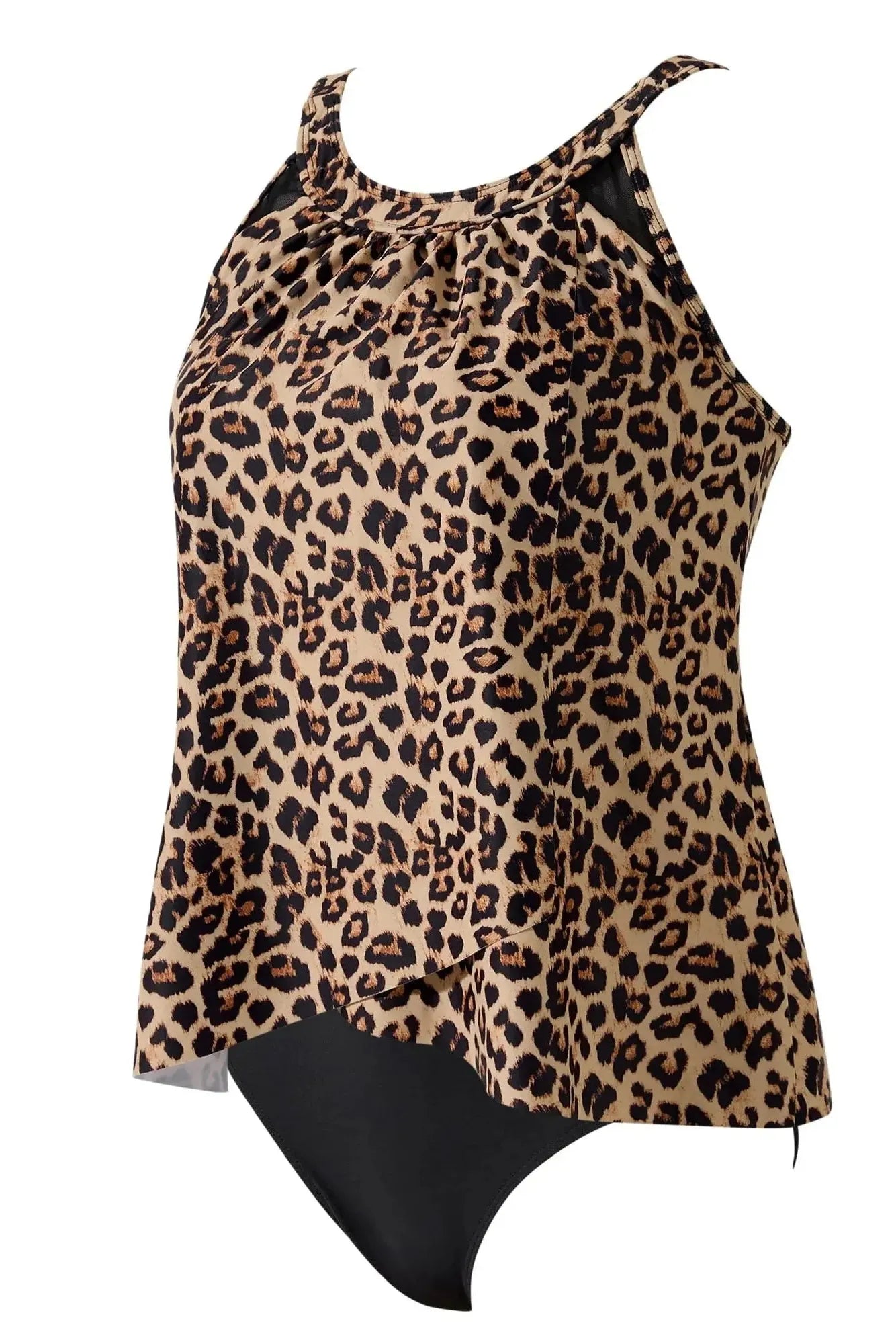Ruffle Cover Swimsuit-Swimwear-SUUKSESS-SUUKSESS
