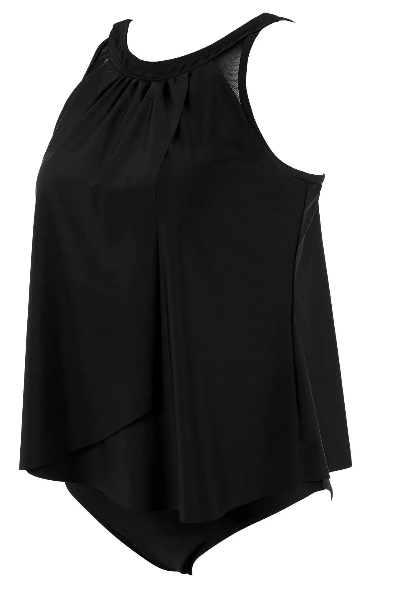 Ruffle Cover Swimsuit-Swimwear-SUUKSESS-SUUKSESS