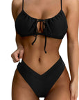 String Cutout Bikini Sets