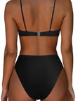 String Cutout Bikini Sets