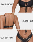 String Cutout Bikini Sets