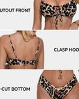 String Cutout Bikini Sets