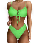 String Cutout Bikini Sets