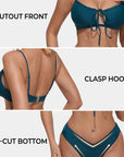 String Cutout Bikini Sets