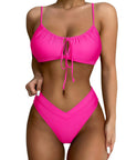 String Cutout Bikini Sets