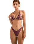 Halter String Bikini Set-Swimwear-SUUKSESS-SUUKSESS