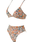 SUUKSESS Women Sexy High Waisted 2 Piece Bikini Sets Triangle High Cut Swimsuits-SUUKSESS-SUUKSESS