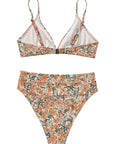 SUUKSESS Women Sexy High Waisted 2 Piece Bikini Sets Triangle High Cut Swimsuits-SUUKSESS-SUUKSESS