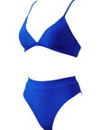 SUUKSESS Women Sexy High Waisted 2 Piece Bikini Sets Triangle High Cut Swimsuits-SUUKSESS-SUUKSESS