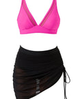 Mesh Skirt Bikini Sets