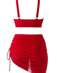 Mesh Skirt Bikini Sets