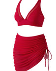 Mesh Skirt Bikini Sets