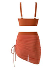 Mesh Skirt Bikini Sets