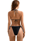 SUUKSESS Women Cheeky Halter String Bikini Sets Sexy Triangle Two Piece Swimsuit-SUUKSESS-SUUKSESS