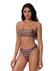 Bandeau High Waisted Bikini Set 2 Piece Swimsuits-SUUKSESS-SUUKSESS