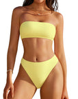 Cheeky 2 Piece Bandeau Bikini Set