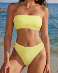 Cheeky 2 Piece Bandeau Bikini Set