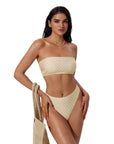 Cheeky 2 Piece Bandeau Bikini Set
