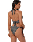 Halter String Cheeky Thong Bikini Set-SUUKSESS-SUUKSESS