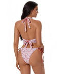 Halter String Cheeky Thong Bikini Set-SUUKSESS-SUUKSESS