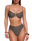 High Waisted Underwire Bikini Set