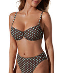 High Waisted Underwire Bikini Set