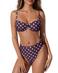 High Waisted Underwire Bikini Set