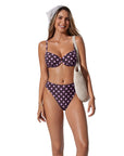 High Waisted Underwire Bikini Set