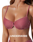 High Waisted Underwire Bikini Set