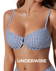 High Waisted Underwire Bikini Set